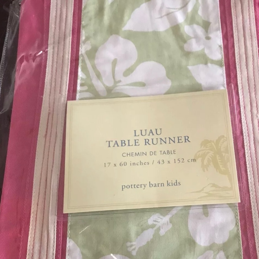 ✨ HOST PICK✨ PB KIDS ISLAND SURFBOARD TABLE RUNNER or WALL DECOR (PINK)